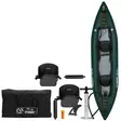 FitNord Seal Two ilmatäytteinen kajakki, tummanvihreä (2-istuttava) 2026 *Ennakkotilaa 22.5 saapuvasta erästä!* - Ilmatäytteiset kajakit - KK1003866 - 2