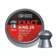 JSB King Exact 6,35mm / .25 1,645g 150/ras - Ilma-aseen panokset - 8594180450646 - 1
