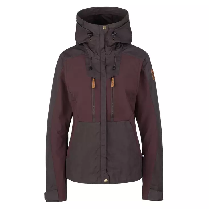 Anar Galda, tumma lila -naisten vaellustakki - Vihreät / Ruskeat takit ja liivit - 3950001288136 - 1