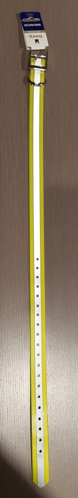 Barq Heijastinpanta 70cm Keltainen - Koiran pannat ja valjaat - 7340143704636 - 1