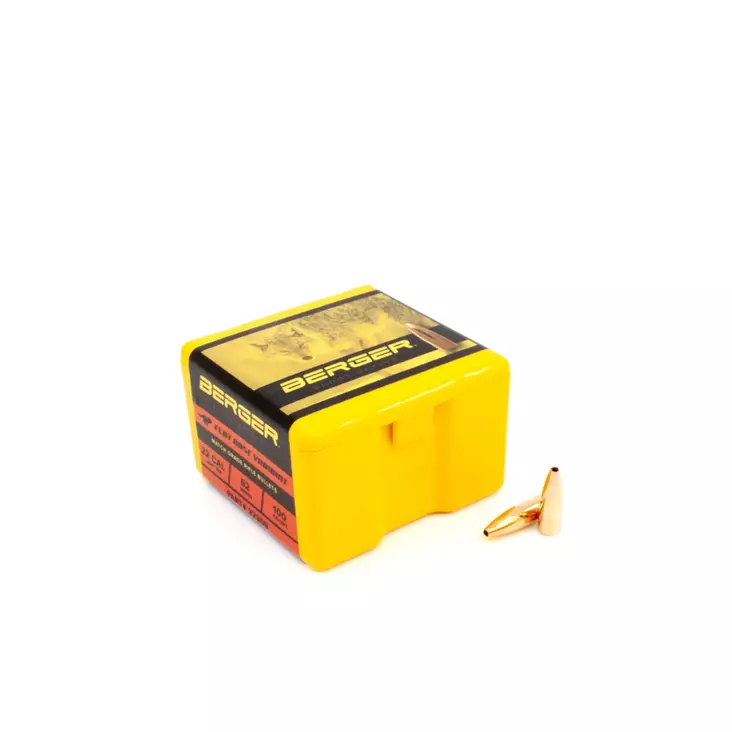 Berger .224 52 gr FB Varmint 100kpl Luoti - Luodit ja haulit - 679459223096 - 1