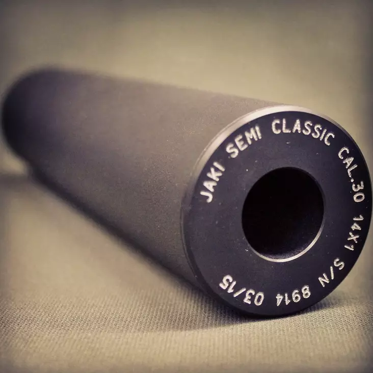 Jaki Semi Classic Äänenvaimennin Mattamusta - Äänenvaimentajat - 3950000123476 - 1