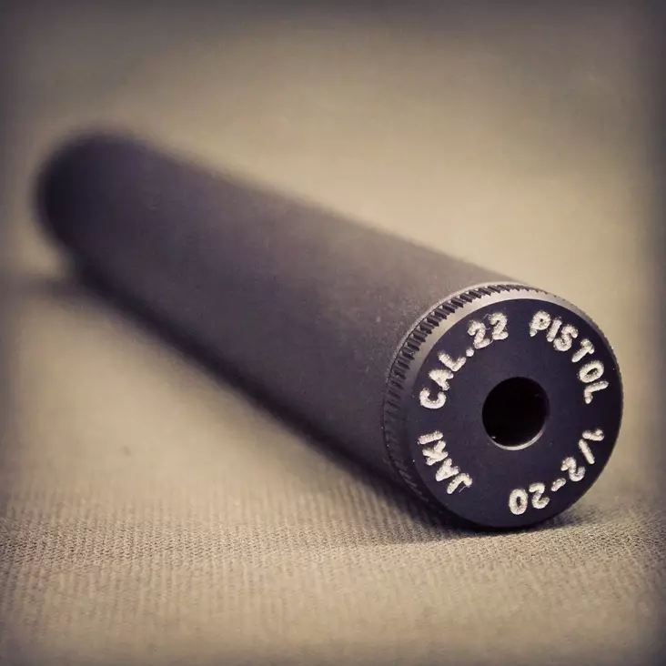 Jaki cal 22. Pistol Musta äänenvaimennin - Äänenvaimentajat - 3950001239046 - 1