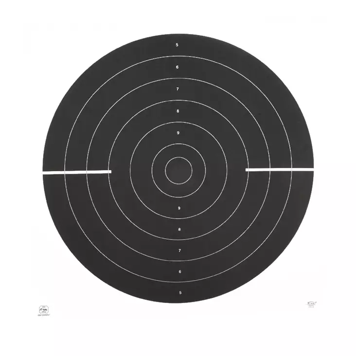 Kuviotaulu 24 virallinen 55 x 55 cm - Ampumatuet ja taulut - 6410362402406 - 1
