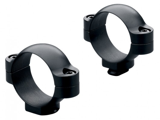 Leupold STD Renkaat 1" Medium Musta - Kiikarinjalat ja -renkaat - 030317499006 - 1