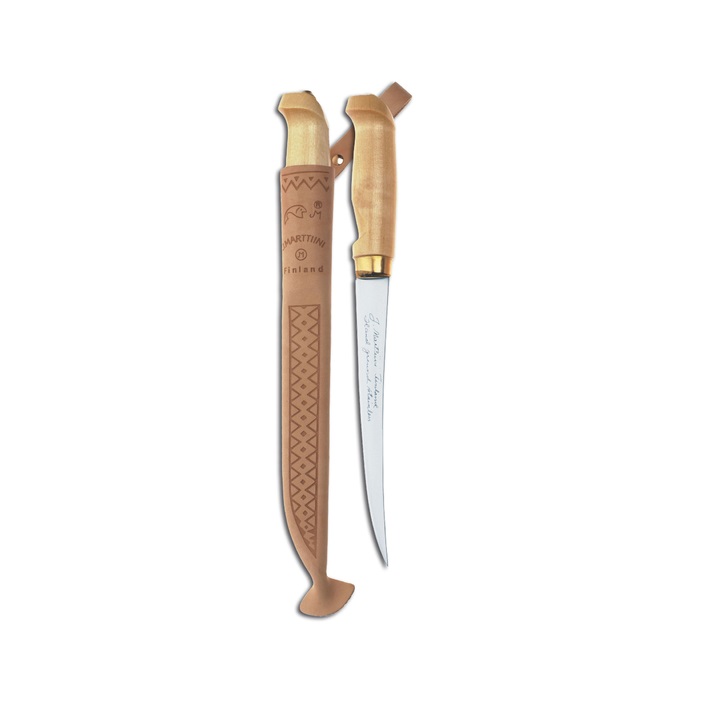 Marttiini Filetti Classic 7,5" Nahkatupilla - Puukot ja veitset - 6416885378006 - 2