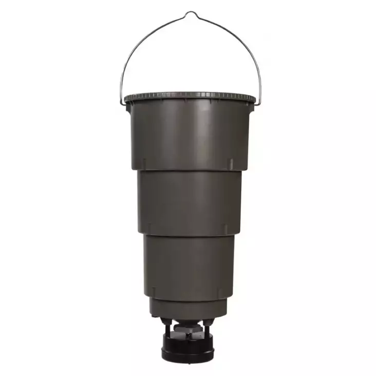 Moultrie All-In-One 19 litran syöttöastia+ Timer Kit (4xAA-paristo) - Riistan ruokinta - 053695123486 - 1