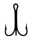 Mustad 3551 Kolmihaarakoukku 10kpl - Koukut - 7021560394166 - 1