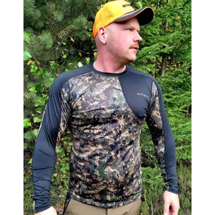 NITEforce Tech Camo Pitkähihainen paita - Paidat ja neuleet - 6430061582896 - 1