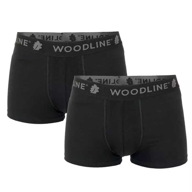 Woodline Boxerit Musta 2 kpl - Alusasut - 7333080062006 - 1
