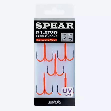 BKK Spear-21 UVO -kolmihaarakoukku - Koukut - 6970595283567 - 1