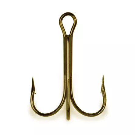 Mustad Kultainen kolmihaarakoukku 14 - Kalastus - 40-40-3950001268817 - 1
