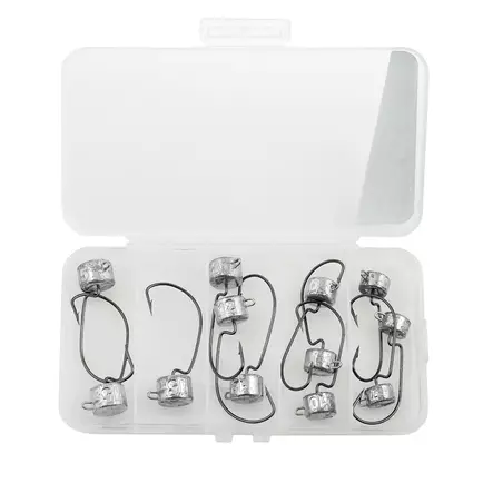 Veka NED Offset Kuhan jigipäälajitelma 12 kpl - Jigit - 6420071114477 - 2