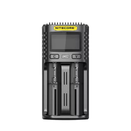 Nitecore UMS2 laturi Li-Ion, LiFePO4 ja NiMH akuille - Akut, laturit ja patterit - 6952506492817 - 1