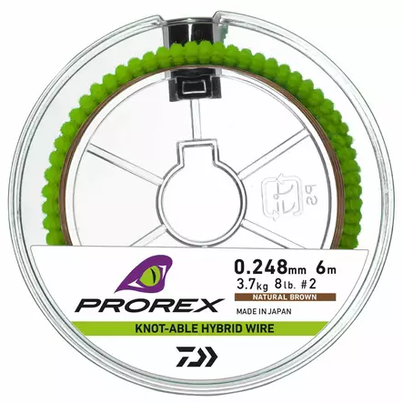 Daiwa Prorex Hybrid Knottable wire -perukemateriaali - Perukkeet ja viehelukot - 4066466066437 - 1