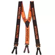 Woodline Henkselit Ruskea/Oranssi 50mm Lenkeillä - Vyöt ja Henkselit - 7333080062297 - 1