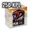 FOB Viper Steel 7 28g 2,5mm 430 m/s 250kpl - Haulikon kaliiperi 12/70 - 3950001301217 - 1