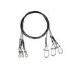 Savage Gear Black7 Trace 20cm 7kg -teräsperuke - Perukkeet ja viehelukot - 5706301548627 - 1