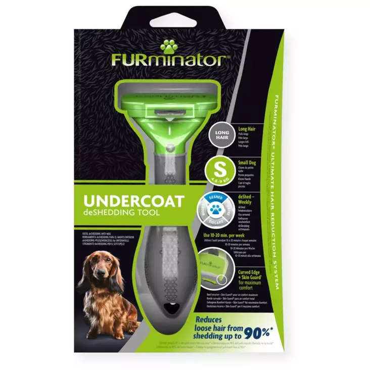 FURminator - pienet pitkäkarvaiset koirat - Koiran hoito - 4048422141037 - 1