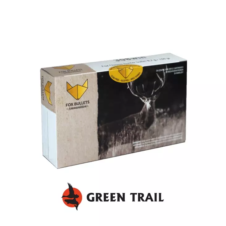 Fox Bullets Classic Hunter .223rem 55gr/3,6g Lyijytön metsästyspatruuna - Kiväärit .222-.243 - 3830067345427 - 1