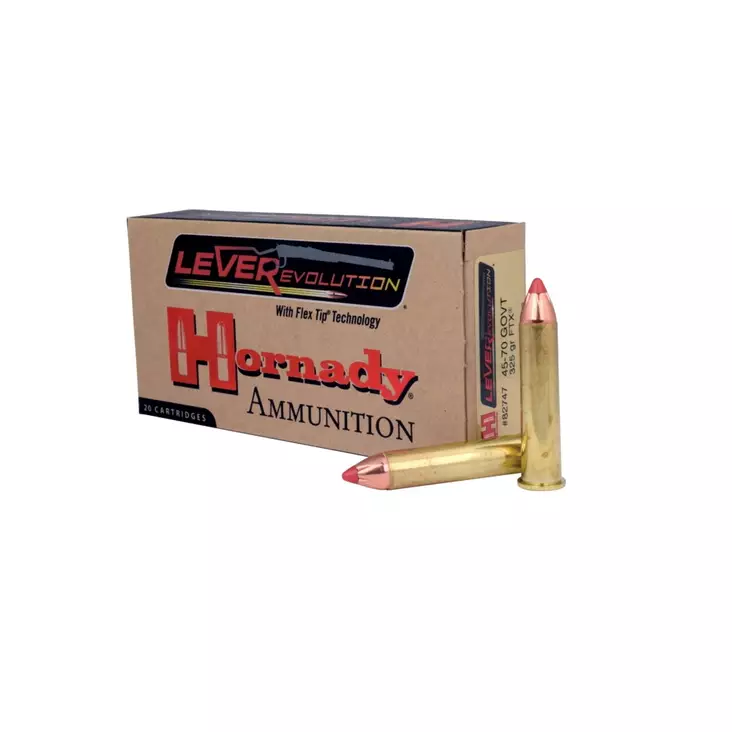 Hornady 45-70 Goverment 325gr FTX LEVERevolution Kiväärin patruuna - Muut kiväärin kaliiperit - 090255827477 - 2