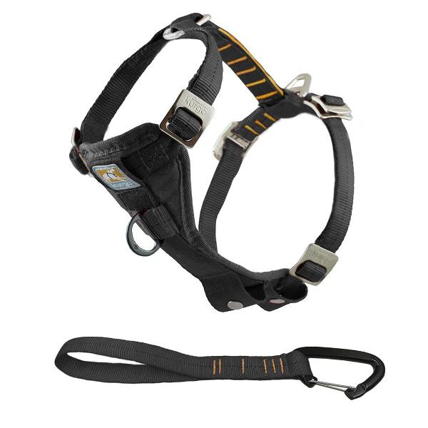 Kurgo Tru-Fit monikäyttövaljas, musta - Koiran pannat ja valjaat - 813146012567 - 1