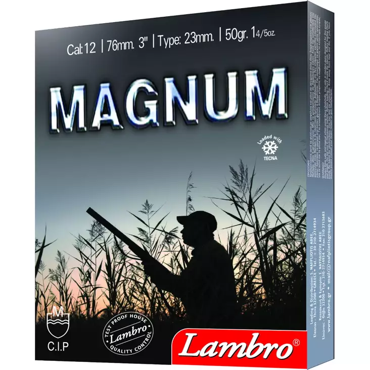 Lambro Magnum 12/76 50g 10kpl Haulikonpatruuna - Haulikon kaliiperi 12/76 - 3950001267827 - 1