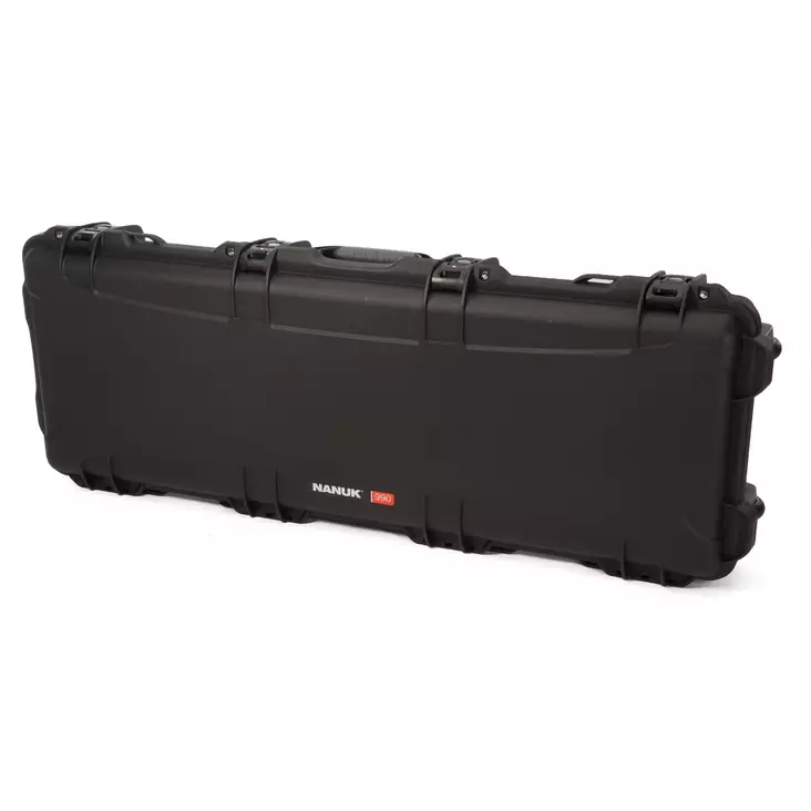 Nanuk aselaukku 990 musta 111,8x36,8cm, IP67 vesitiiviys - Asepussit ja aselaukut - 666365015297 - 1