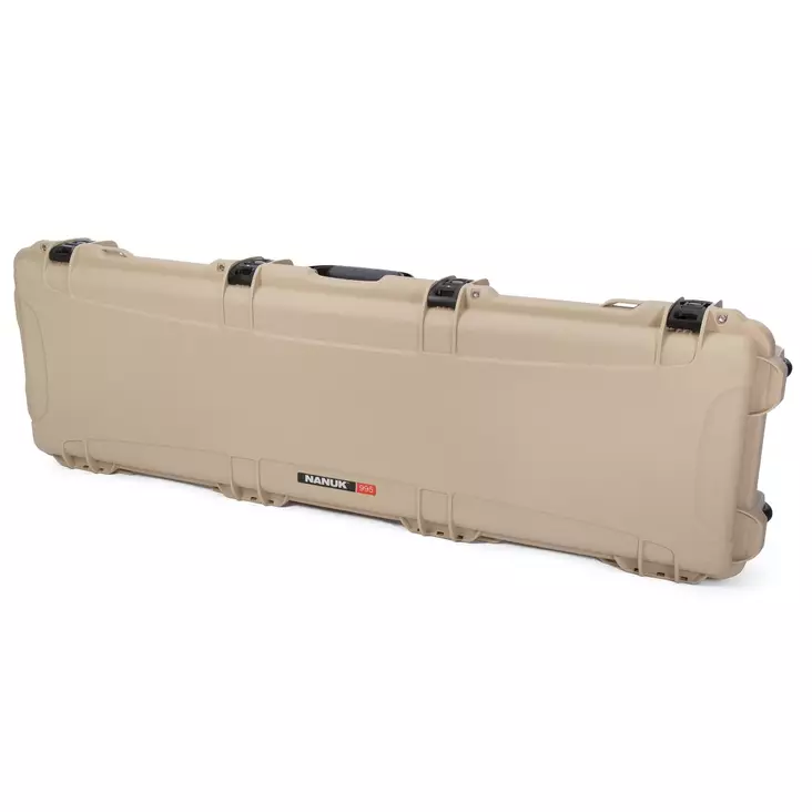 Nanuk aselaukku 995 beige 132,1x36,8cm, IP67 vesitiiviys - Asepussit ja aselaukut - 666365015327 - 1