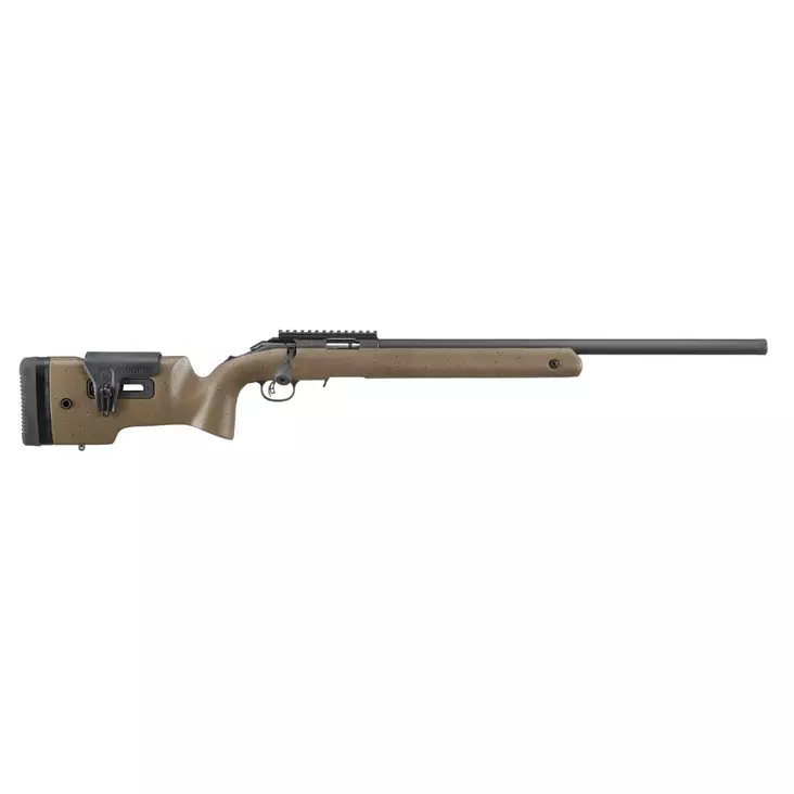 Ruger American Long-Range Target .22LR, SPP, kierre ½"-28 TT2 - Pienoiskiväärit - 736676083787 - 1