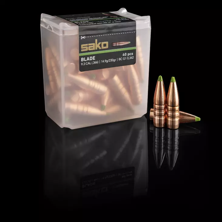 Sako Luoti Blade 9,3mm 14,9g/230gr 40kpl - Luodit ja haulit - 6438053157497 - 1