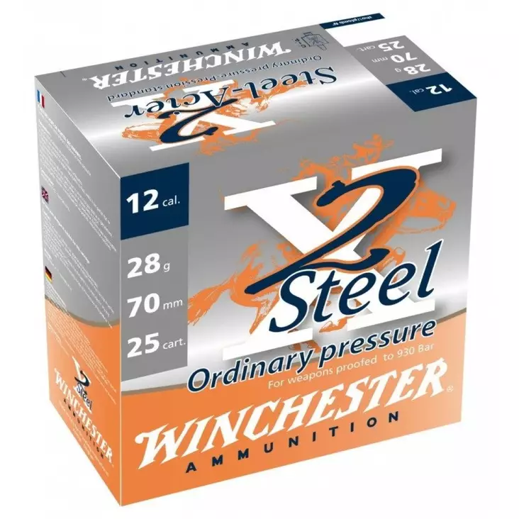 Winchester X2 Steel Trap 7 24g 2,5mm 420 m/s 25 kpl - Haulikon kaliiperi 12/70 - 634957817857 - 1