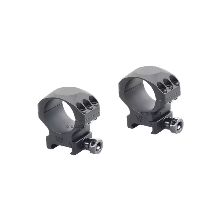 X-Accu 30mm Low Profile Picatinny -kiikarinjalat - Kiikarinjalat ja -renkaat - 0192687261437 - 1