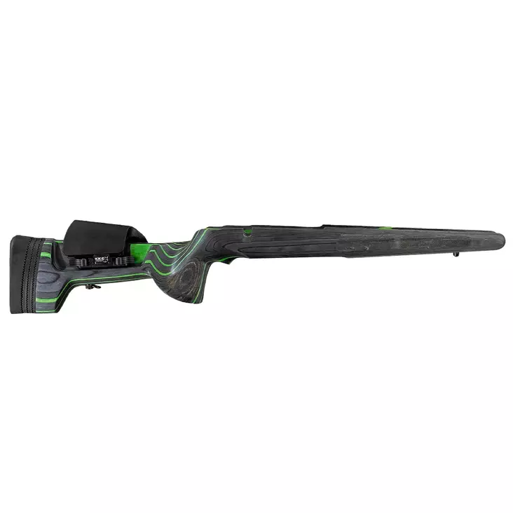 KKC Hunting tukki Tikka T3/T3X oikeakätinen musta/vihreä - Aseen tukit - 7073257011887 - 1