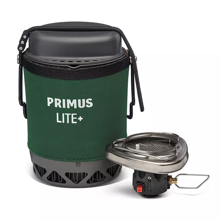 Primus Lite Plus Stove System II 0.8 L Green -kaasukeitinsetti - Retkiruokailu - 7330033004687 - 1