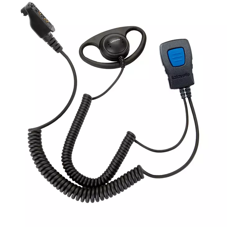 Lafayette Miniheadset 6031, monofoni + korvakuuloke - Radiopuhelintarvikkeet - 7332020060317 - 1