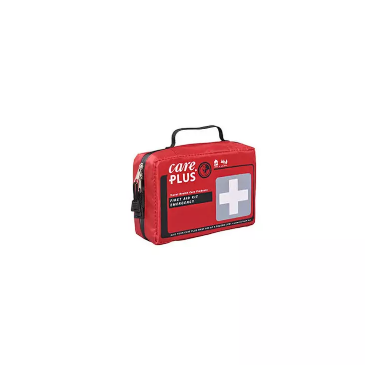 Care Plus First Aid Kit Emergency -ensiapupakkaus - Retkeilyn pientarvikkeet - 8714024383217 - 1