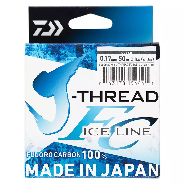 Daiwa J Thread FC Ice -fluorocarbonsiima - Kalastajan työkalut ja tarvikkeet - 043178154427 - 1