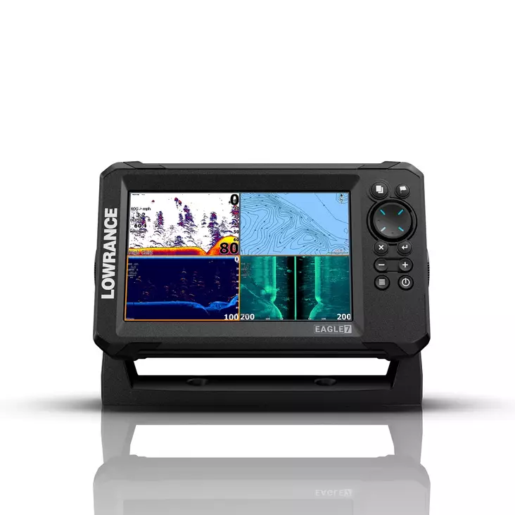 Lowrance Eagle 7" TripleShot HD -yhdistelmälaite - Luotaimet ja yhdistelmälaitteet - 9420064131457 - 1
