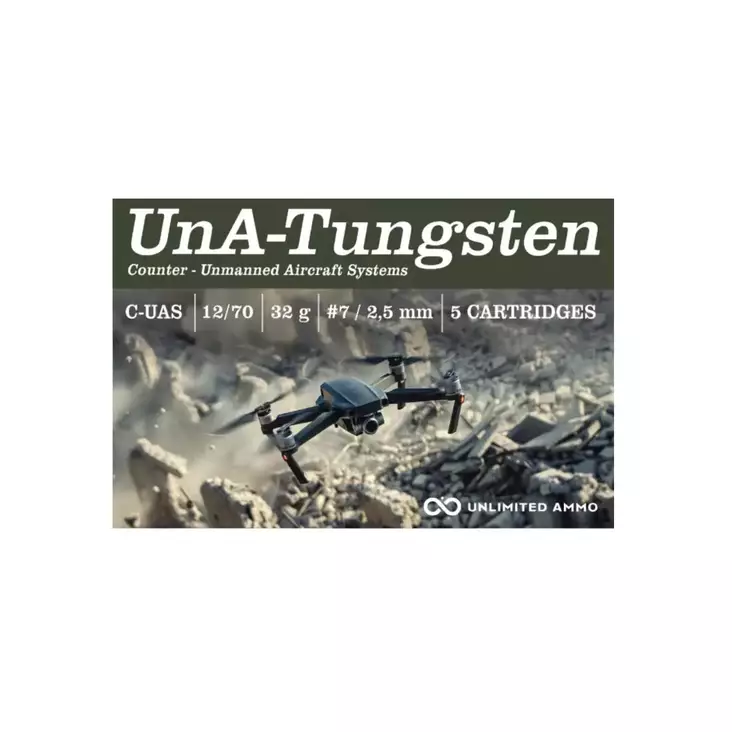 UnA C-UAS patruuna 12/70 32 g 5kpl - Haulikon kaliiperi 12/70 - 6430068626487 - 1