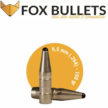 Fox Bullets Classic Hunter 6,5mm 6,5g/100gr lyijytönmetsästysluoti 50kpl - Luodit ja haulit - 3830067340118 - 1