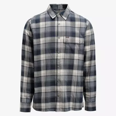Järpen Plaid Flannel Shirt Dark Blue Sky -kauluspaita - Paidat ja neuleet - 7045953019498 - 1