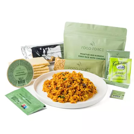 Food Force Fried rice with chicken main meal - Retkiruokailu - 4745090393828 - 1