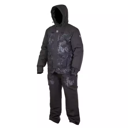 SnowFox ICE-LITE 2-osainen lämpöasu Camo/musta - Pilkkihaalarit ja lämpöhaalarit - 6420071113258 - 1