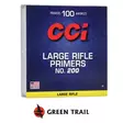 CCI Nalli Large Rifle 200 - Ruudit ja nallit - 076683000118 - 1