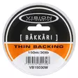 Vision BÄKKÄRI 150m 30lb -pohjasiima - Perhosiimat ja perukkeet - 6417512821728 - 1