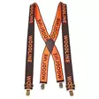 Woodline Olkaimet Ruskea/Oranssi 50mm Klipsit - Vyöt ja Henkselit - 7333080056388 - 1