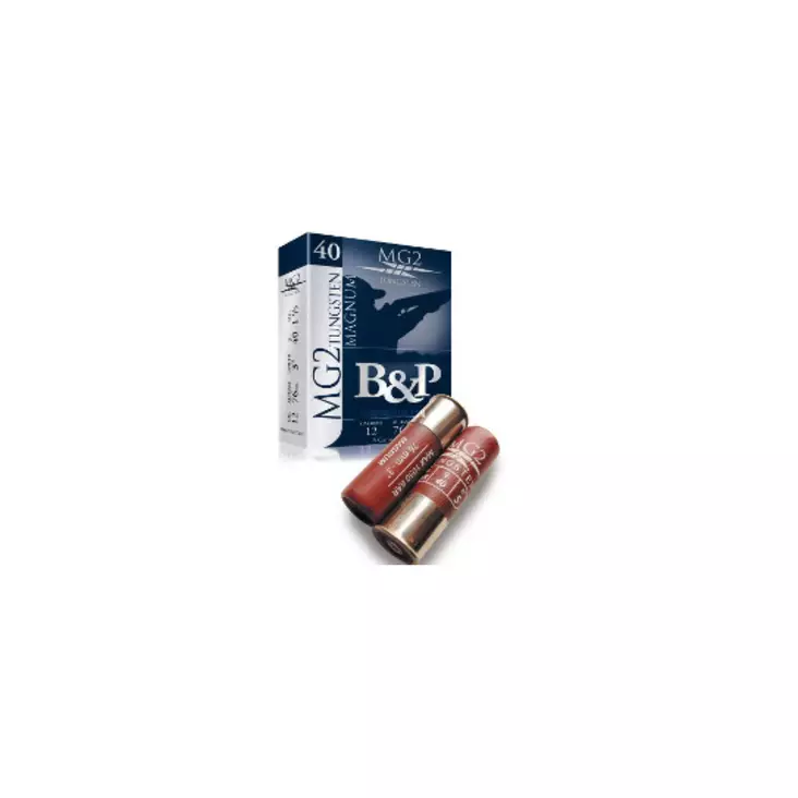 BP MG2 Tungsten Magnum 12/76 volframi 40g 400 m/s 5 kpl - Haulikon kaliiperi 12/76 - 8057502100808 - 1