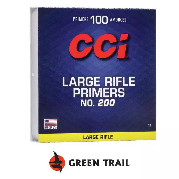 CCI Nalli Large Rifle 200 - Ruudit ja nallit - 076683000118 - 1