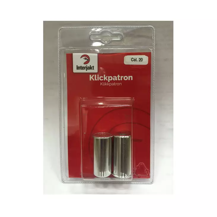Interjakt Klikkipatruuna .20 cal 2kpl - Aseiden pientarvikkeet - 7340143700188 - 1